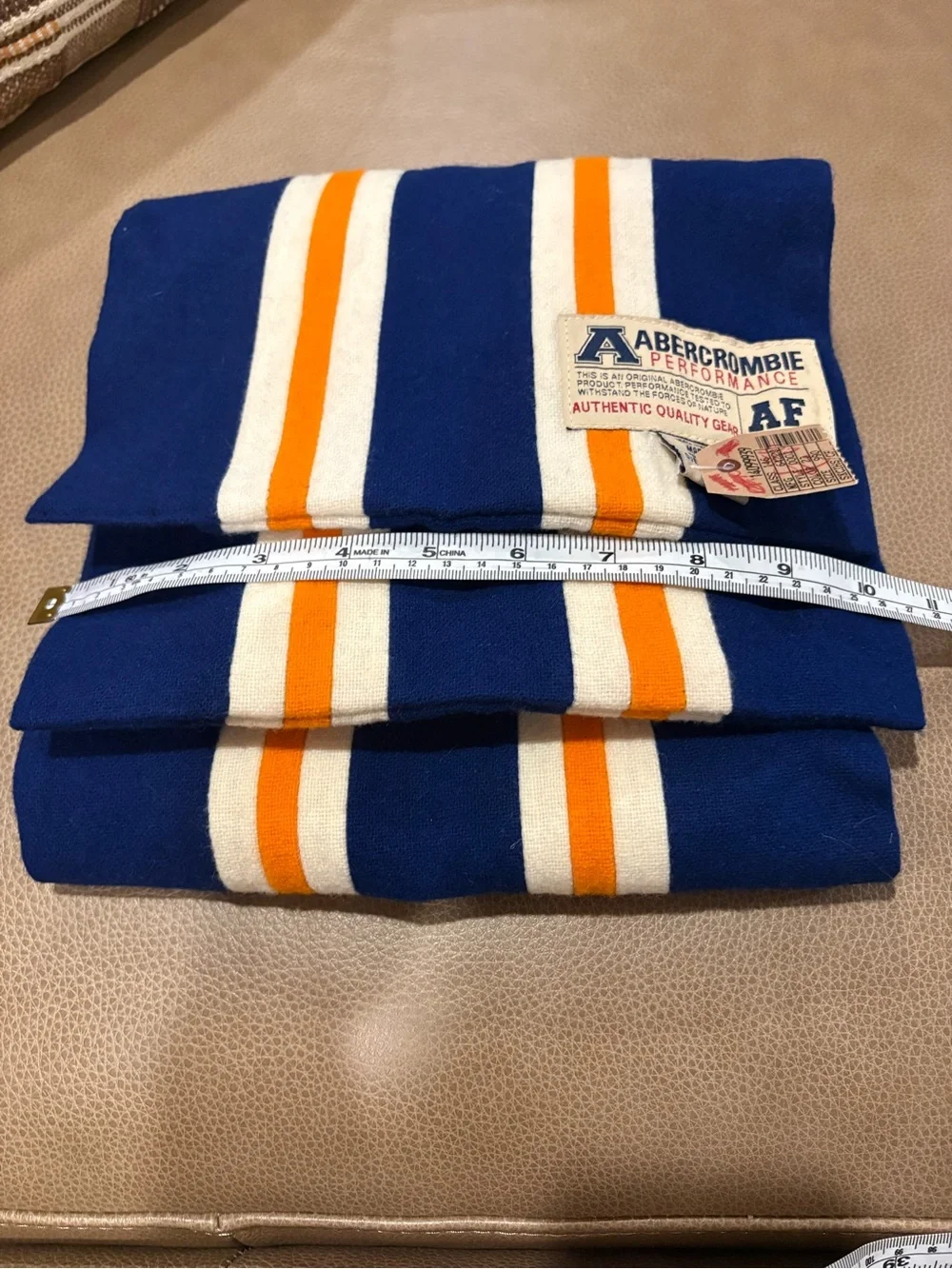 Abercrombie & Fitch Vintage Wool Heritage Collection Scarf 3 Available NWT/NWOT